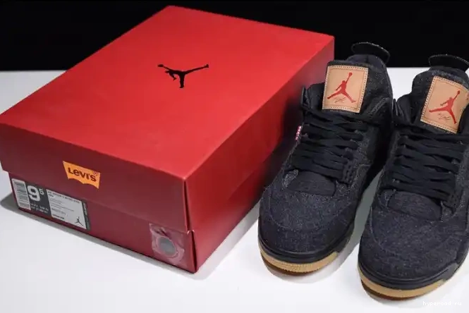 Air x 'black' 4 AO2571-001 Jordan Levi's 0423